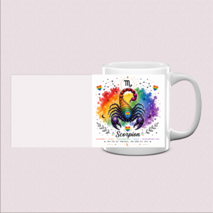 Mug imprimé Scorpion - Élégance et caractère