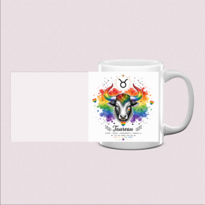 Mug Taureau Élégant - Cadeau Authentique