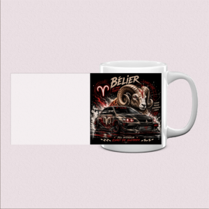 Mug zodiaque Bélier, cadeau astrologie