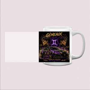 Mug personnalisé signe Gémeaux