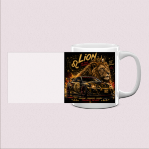 Mug Lion majestueux imprimé