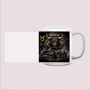 Mug Taureau Énergique - Cadeau Suisse