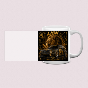 Mug Mk2 imprimé Lion – Cadeau chaleureux