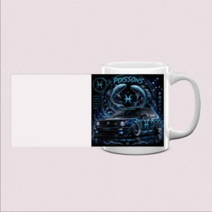 Mug Mk2 à motifs Poissons
