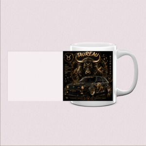 Mug Mk2 imprimé Taureau - cadeau chaleureux