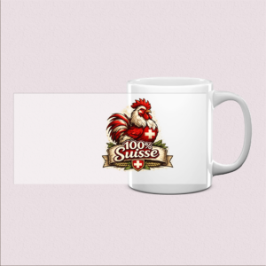 Mug Suisse 100% Authenticité
