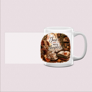 Mug "Just One More Chapter" pour lecteurs passionnés