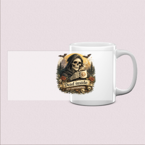 Mug « Dead Inside but Caffeinated »