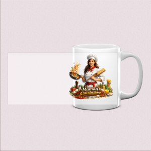 Mug Maman Cuisinière - Cadeau rempli d'amour