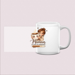 Mug « Maman en cours de chargement »