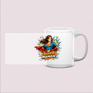 Mug Super Maman - Cadeau tendre et pratique
