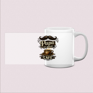 Mug Papa en Pause Café – Cadeau parfait