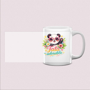 Mug « Tata adorable » – cadeau chaleureux