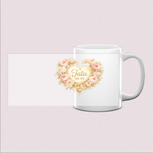 Mug 'Tata en Or' - Cadeau chaleureux