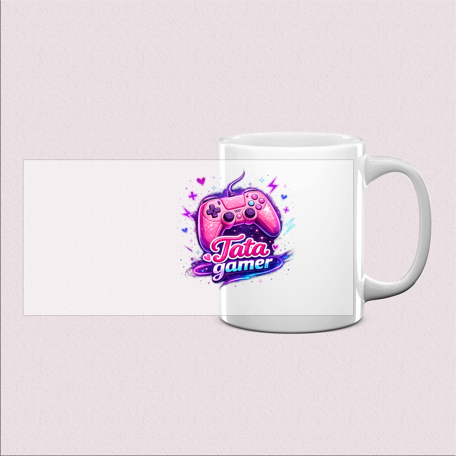 Mug imprimé « Tata Gamer »