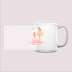 Mug "Tata pour toujours" – Cadeau tendre et durable