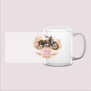 Mug imprimé « Tata Rebelle »