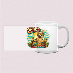 Mug Tonton Sans Stress – Cadeau Original