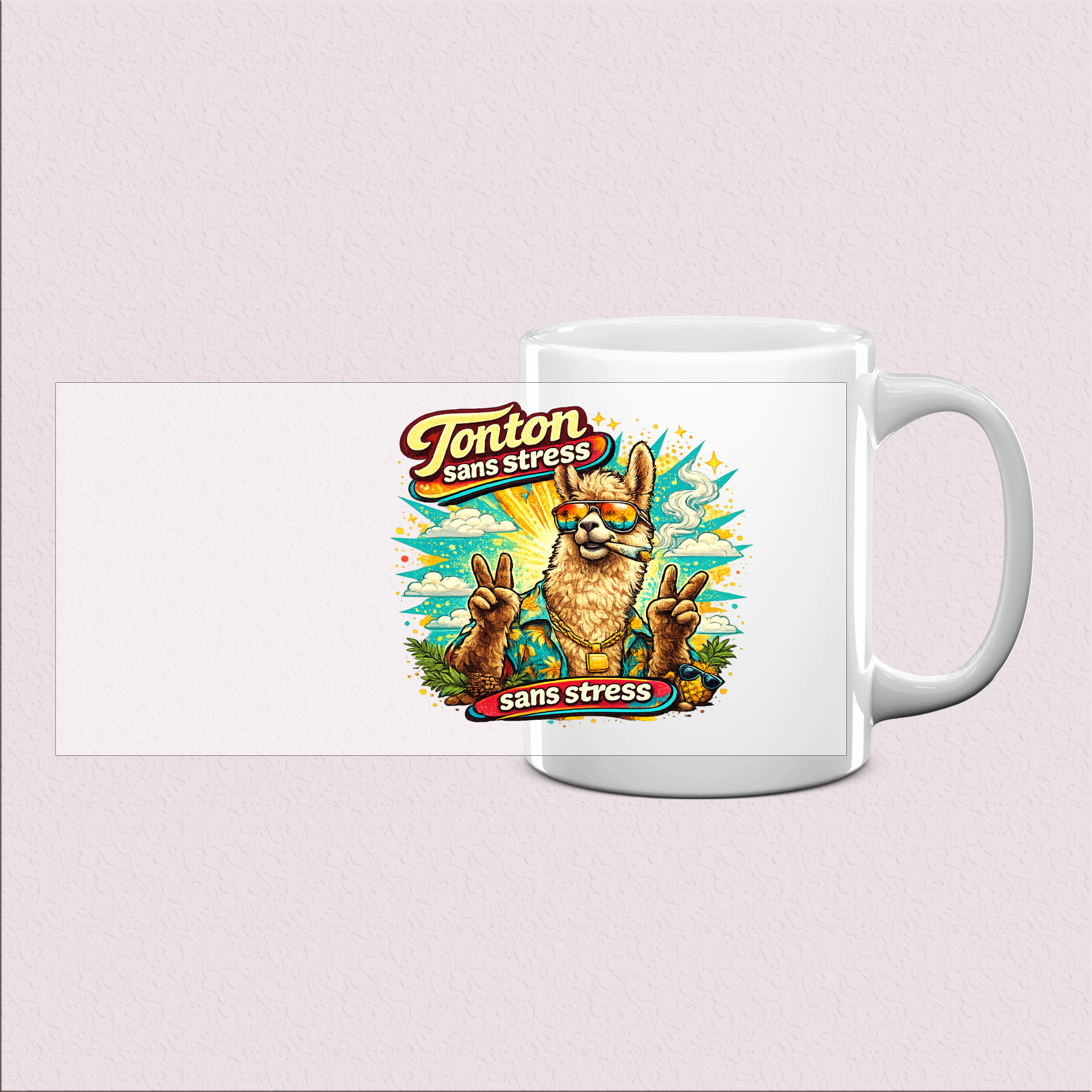 Mug Tonton Sans Stress – Cadeau Original