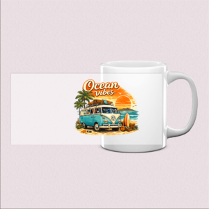 Mug imprimé Ocean Vibes pour des instants précieux