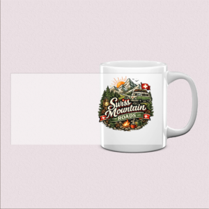 Mug Swiss Mountain Roads - Évasion Alpine