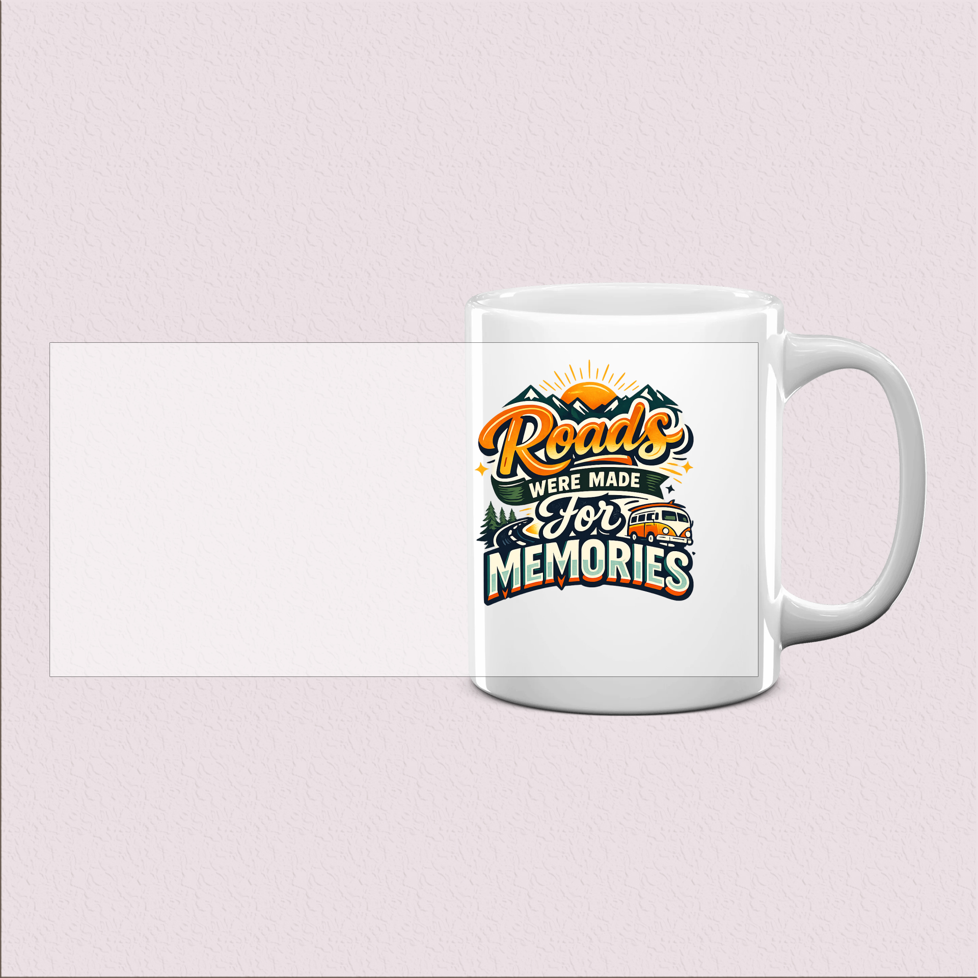 Mug souvenirs de route - Cadeau chaleureux