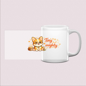 Mug imprimé Tiny but mighty