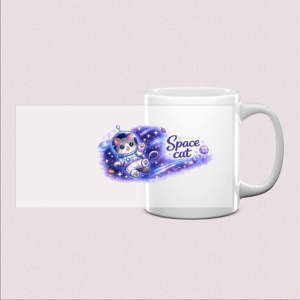 Mug Space Cat - Chat Spatial