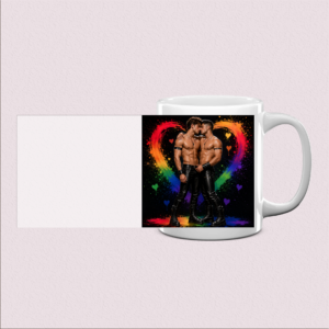 Mug Couple LGBT Coeur - Cadeau d'amour
