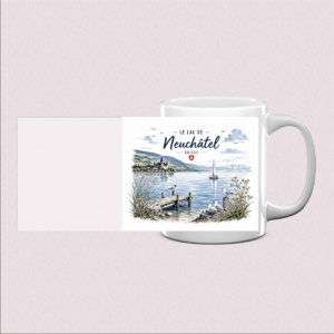 Mug Lac de Neuchâtel - Souvenir suisse