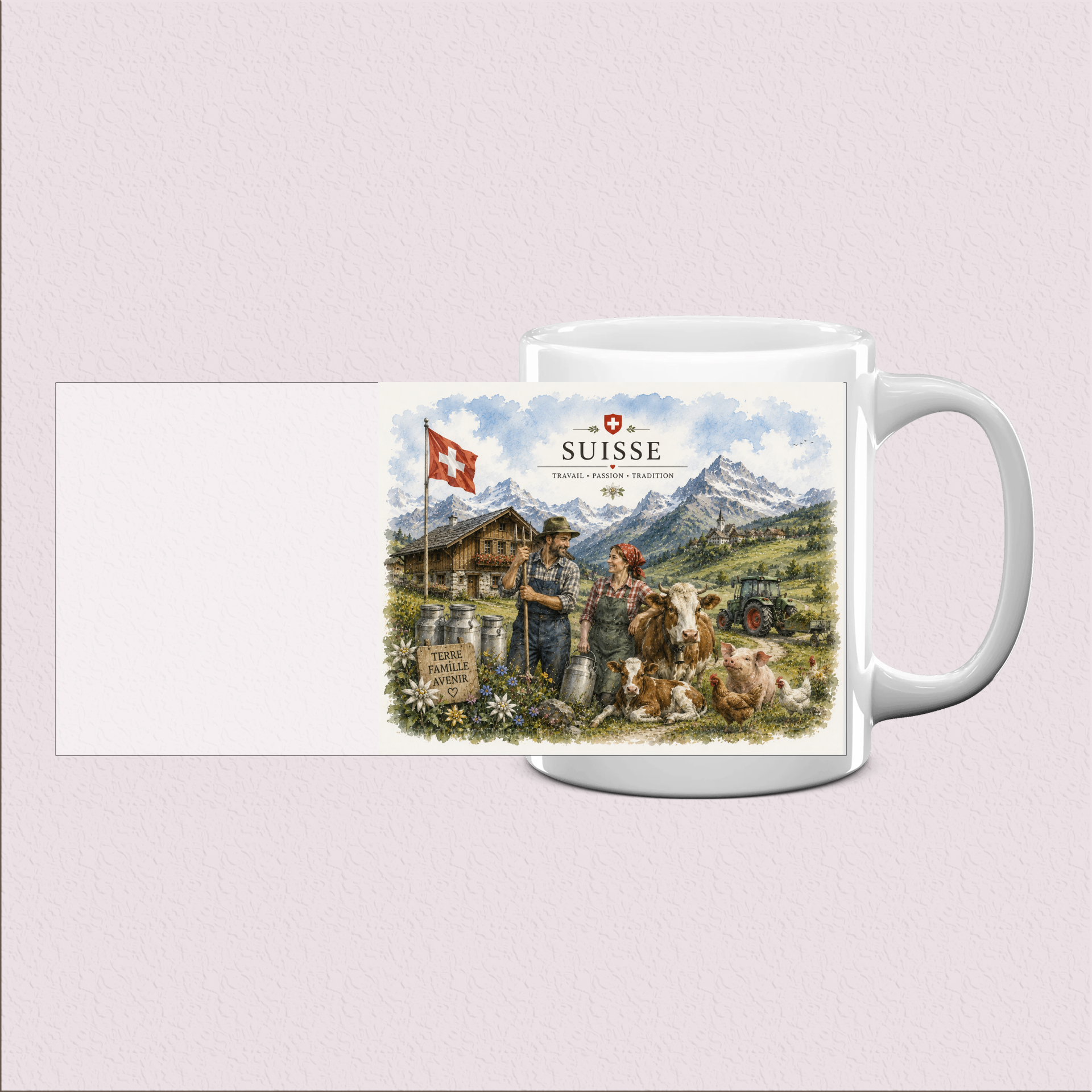 Mug Passion du Travail Suisse