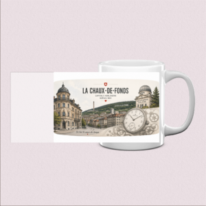 Mug La Chaux-de-Fonds - Cadeau Swiss