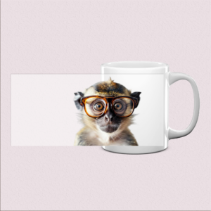 Mug Singe à Lunettes - Original et Fun