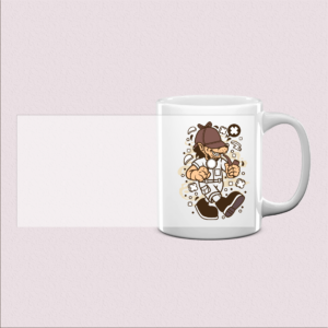 Mug Loup Detective - Cadeau original