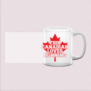 Mug « Ce Canadien adore courir »