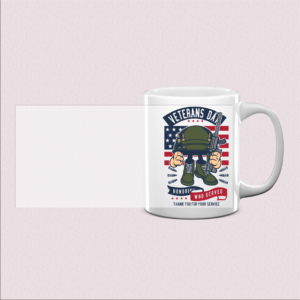 Mug souvenir pour jour des vétérans