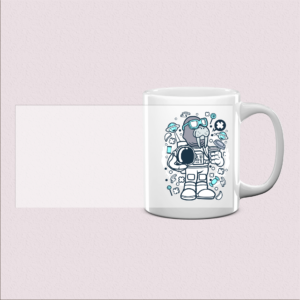 Mug Walrus Astronaute - Cadeau original
