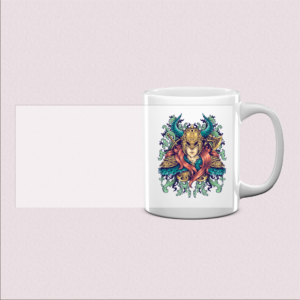 Mug imprimé « Déesse Guerrière »