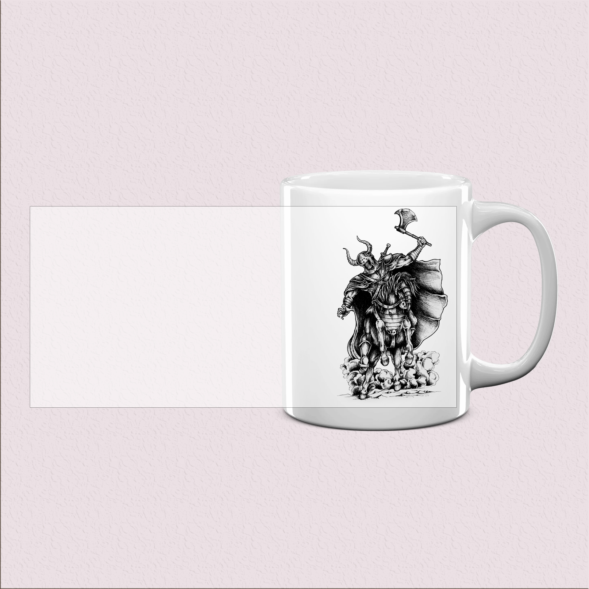 Mug Guerrier Crâne - Cadeau original