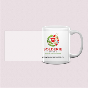 Mug Solderie Suisse – Cadeau authentique