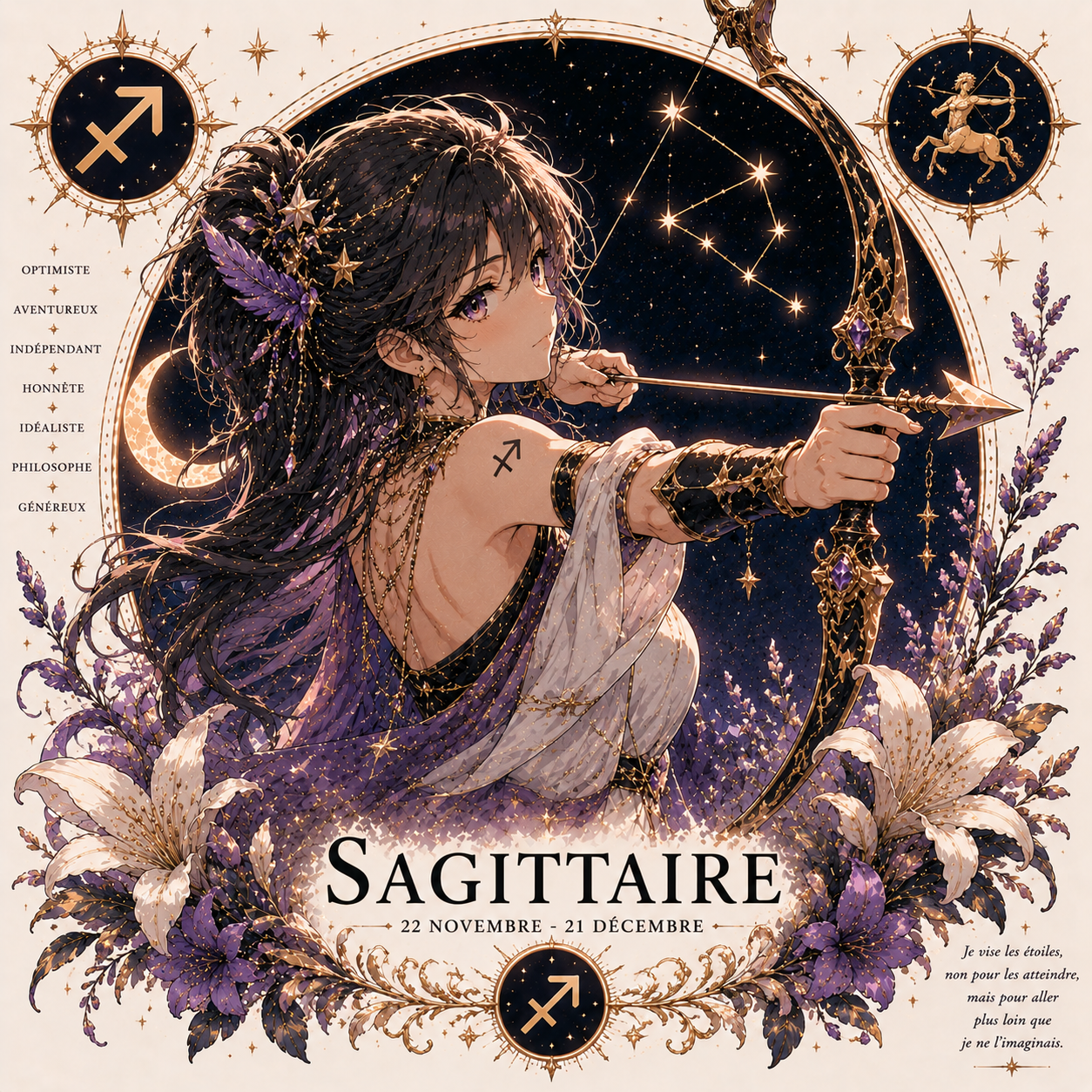 Mug Sagittaire : cadeau astrologie chaleureux – Image 2
