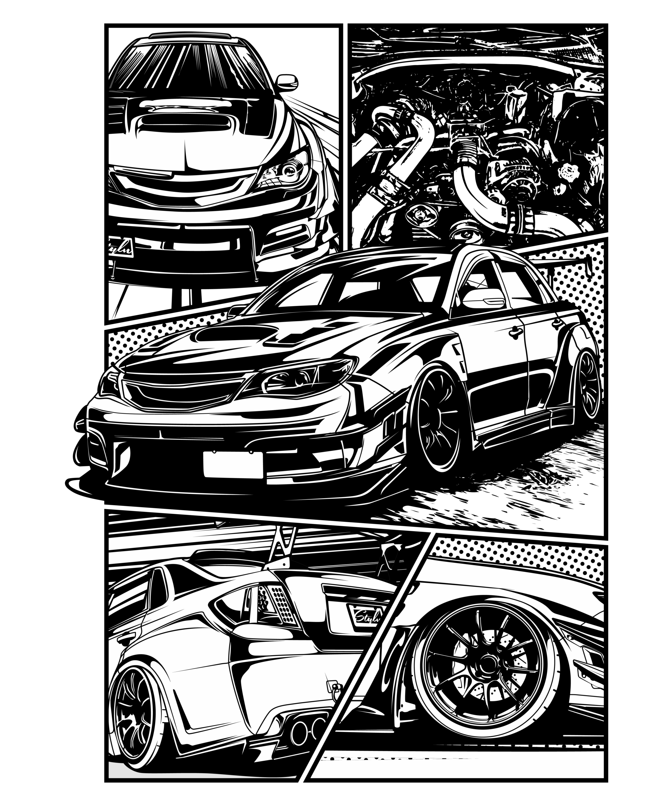 Mug Voiture Sportive Tuning - Cadeau Passion – Image 2