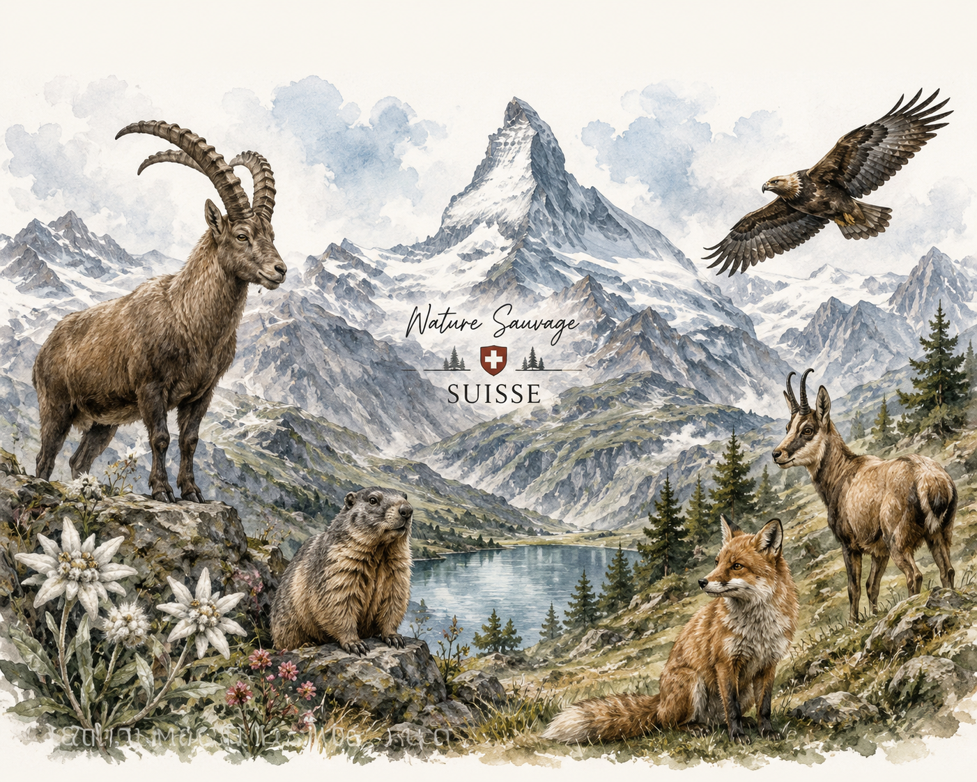 Mug Suisse Sauvage – Nature et Liberté – Image 2