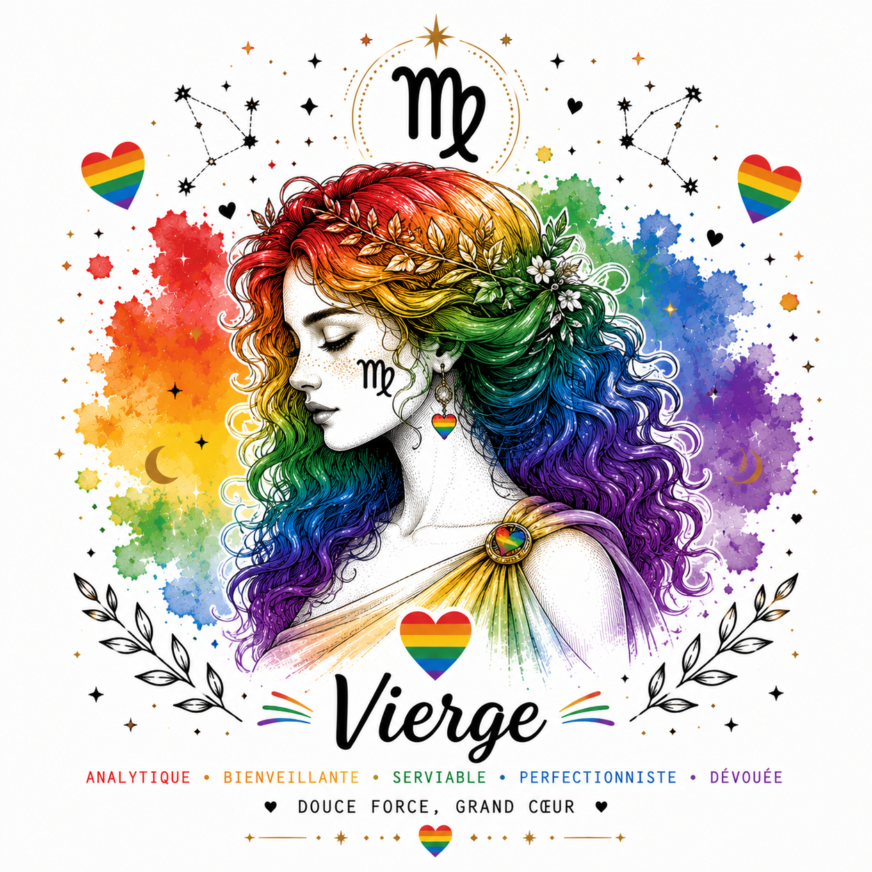 Mug signe de la Vierge – cadeau simple et charmant – Image 2