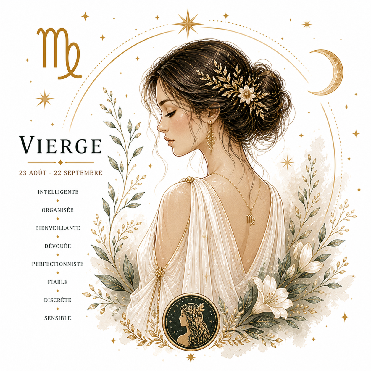 Mug du signe de la vierge – Image 2