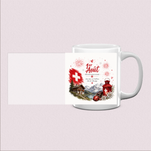 Mug Fête Nationale Suisse - 1er août