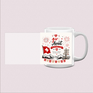 Mug spécial 1er août – Fête suisse