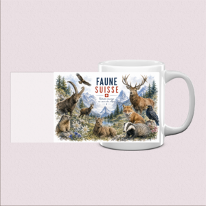 Mug Faune Suisse – Nature & Tendresse